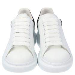 Pre Owned Alexander McQueen White Oversized Sneakers EU 39