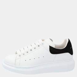 Alexander McQueen Oversized Women's Sneakers Size 9 US/ 39 EU White Glitter