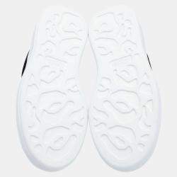 Pre Owned Alexander McQueen White/Black Women's Oversized Sneakers Size EU 39