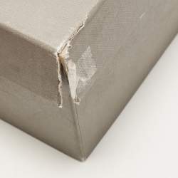 Pre Owned Alexander McQueen Black Leather Curved Heel Ankle Length Boots Size 40