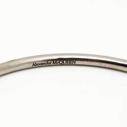 مملوكة مسبقًا سوار أليكساندر ماكوين جمجمة كريستالات فضي اللون