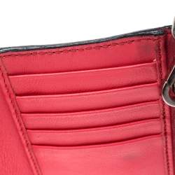 Pre Owned Alexander McQueen Pink Leather Heroine iPhone and Card Holder Case 