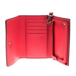 Pre Owned Alexander McQueen Pink Leather Heroine iPhone and Card Holder Case 