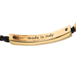 Pre Owned سوار أليكساندر ماكوين جلد لونين جمجمة كريستال