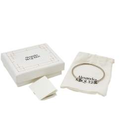 مملوكة مسبقًا سوار أليكساندر ماكون جمجمة توين لون فضي أنتيك 