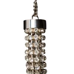 Alexander McQueen Crystal Tubular Choker Necklace