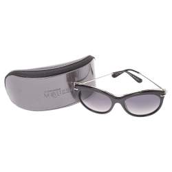 Alexander McQueen Black/ Grey Gradient AMQ 4273/S Cat Eye Sunglasses