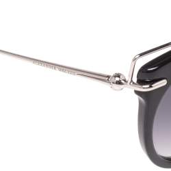 Alexander McQueen Black/ Grey Gradient AMQ 4273/S Cat Eye Sunglasses