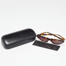 Alexander McQueen Turquoise Brown MQ0235S Cat Eye Sunglasses