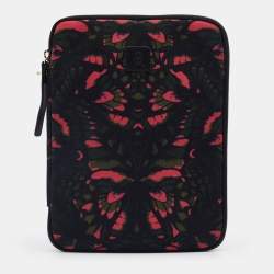 Alexander McQueen Multicolor Printed Canvas iPad Cover