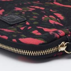 Alexander McQueen Multicolor Printed Canvas iPad Cover
