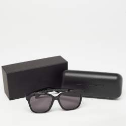 Alexander McQueen Black AM0331SK Square Sunglasses
