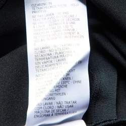 Pre Owned Alexander McQueen Black Jersey Full Sleeves Bodysuit L