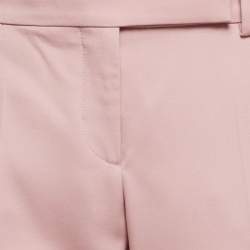 Alexander McQueen Pink Wool Formal Trousers M