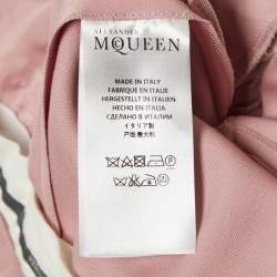 Alexander McQueen Pink Wool Formal Trousers M