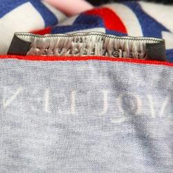 Pre Owned Alexander McQueen Multicolor Skull Print Crew Neck T-Shirt M