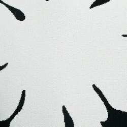 Pre Owned Alexander McQueen Black Patterned Knit Midi Dress M