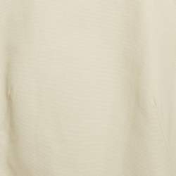 Pre Owned Alexander McQueen Cream Cotton Sleeveless Mini Dress XS