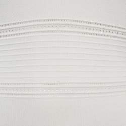 Pre Owned Alexander McQueen White Patterned Jersey Short Dress S