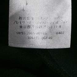 Pre Owned Alexander McQueen Black Crepe Narrow Bootcut Trousers S