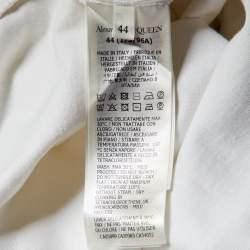 Alexander McQueen White Cotton Crew Neck T-Shirt M 