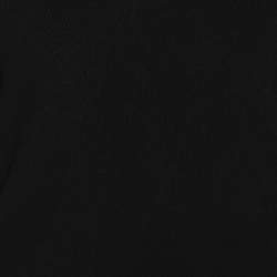 Alexander McQueen Black Rib Knit Top XL