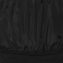 Alexander McQueen Black Polyester Off The Shoulder Top XS