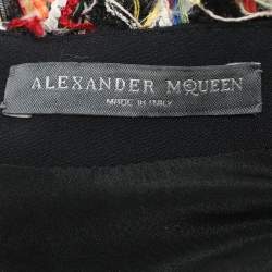 Alexander McQueen Multicolor Tweed Wishing Tree Dress S