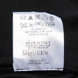 Pre Owned Alexander McQueen Black Jersey Harem Pants S