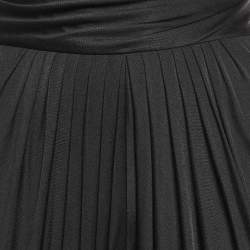 Pre Owned Alexander McQueen Black Jersey Harem Pants S