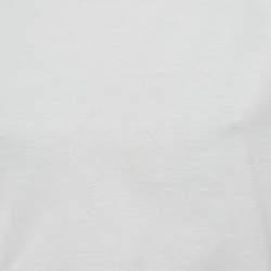 Alexander McQueen White Cotton Bustier Crop Top S