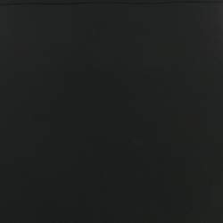 Pre Owned Alexander McQueen Black Crepe Midi Dress XS