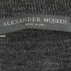 Pre Owned Alexander McQueen Black Wool Sleeveless Sweater M