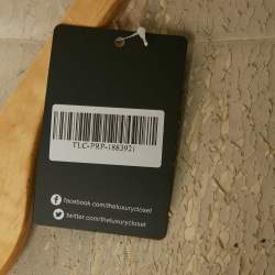 مملوكة مسبقًا Alexander McQueen Red Wool Knit Ruche Sleeve Sweater S