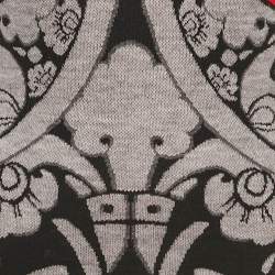 مملوكة مسبقًا Alexander McQueen Black/Multicolor Jacquard Wool Knit Bodycon Dress XS