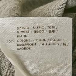 مملوكة مسبقًا Alexander McQueen Black Fox & Chain Printed Jersey T-Shirt M