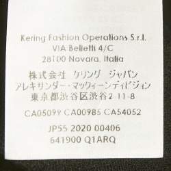 Pre Owned فستان ألكساندر ماكوين تريكو بنمط كولور بلوك متعدد الألوان ممدود غير متماثل مقاس صغير (سمول)