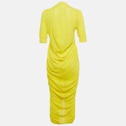 مملوكة مسبقًا بلايسوت أليكسندر ماكوين مطاطي أصفر مقاس كبير