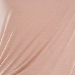 Alexander McQueen Peach Modal Jersey Layered Asymmetric Sleeveless Top M