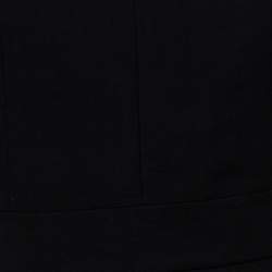 Alexander McQueen Black V Neck Sleeveless Peplum Top M
