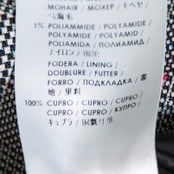 Pre Owned تنورة أليكساندر ماكوين برينس أوف والز نمط مربعات قصه مستقيمة صوف رصاصي مقاس وسط (ميديوم)