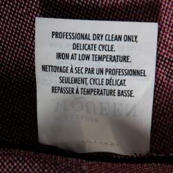 Pre Owned توب أليكساندر ماكوين أنتارسيا أسود مورد مقاس متوسط - ميديوم