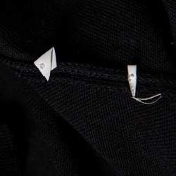 Pre Owned Alexander McQueen Black Knitted Off-Shoulder Dress L