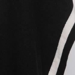 Alexander McQueen Black Wool Knit Open Front Cardigan M