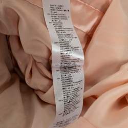 Alexander McQueen Pink Floral Lace Long Sleeve Dress M