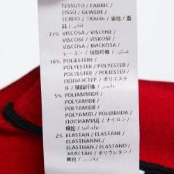 Pre Owned Alexander McQueen Black Knit High-Low Hem Sleeveless Dress XS