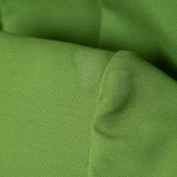 Pre Owned Alexander McQueen Green Wool Capelet Belted Midi Dress S