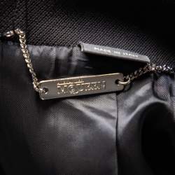 Pre Owned Alexander McQueen Black Wool Double Breasted Coat L