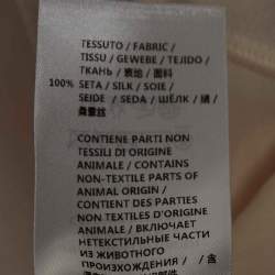 مملوكة مسبقًا Alexander McQueen Pink Silk Ruffled Sleeveless Mini Dress S