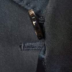 Pre Owned Alexander McQueen Black Rayon Double Breasted Blazer L